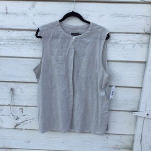Women’s  Pendleton cotton XL sleeveless top